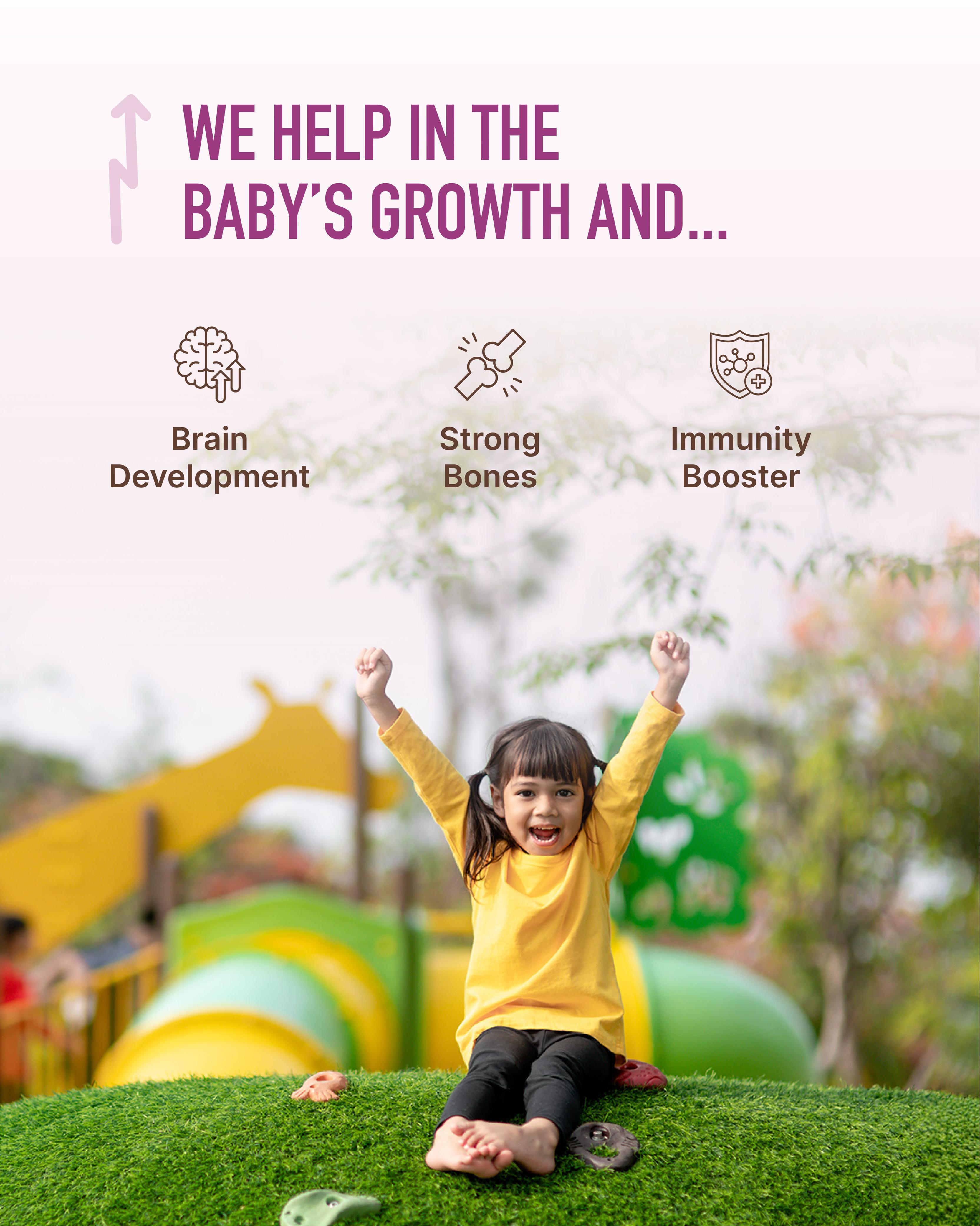 Junior Grow Nutrition Drink for Kids 4–8 Years | Milk & Plant Protein With Multivitamins & Minerals