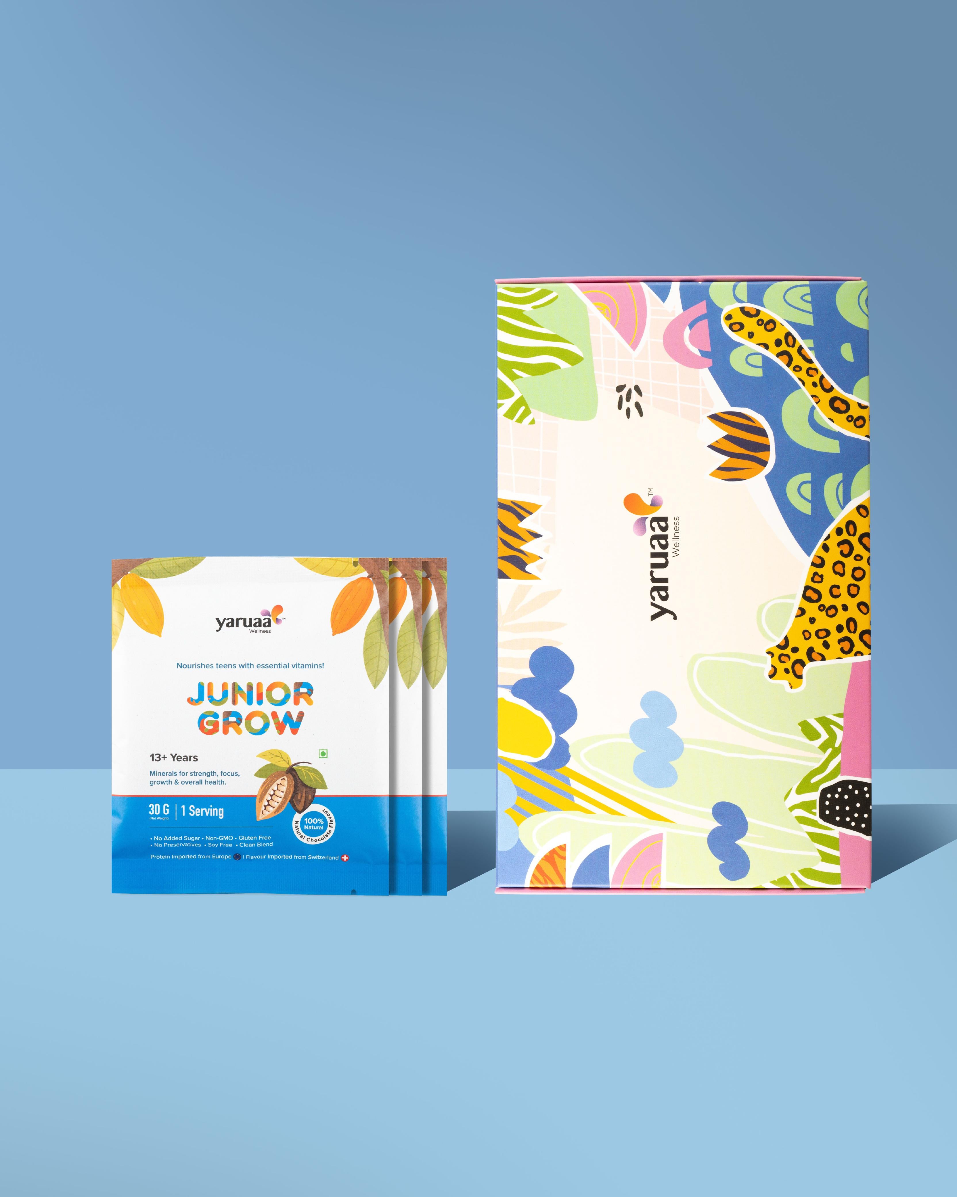 Junior Grow Nutrition Drink for Kids 13+ Years | Milk & Plant Protein With Multivitamins & Minerals